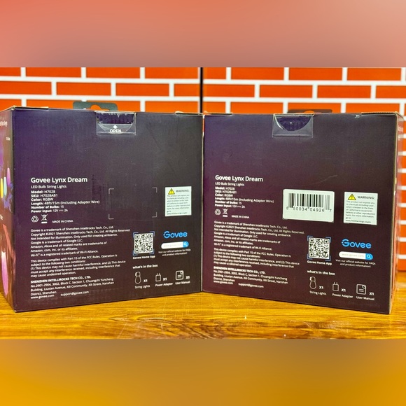 Govee 48' RGBW Wi-Fi Outdoor String Light - Picture 2 of 4